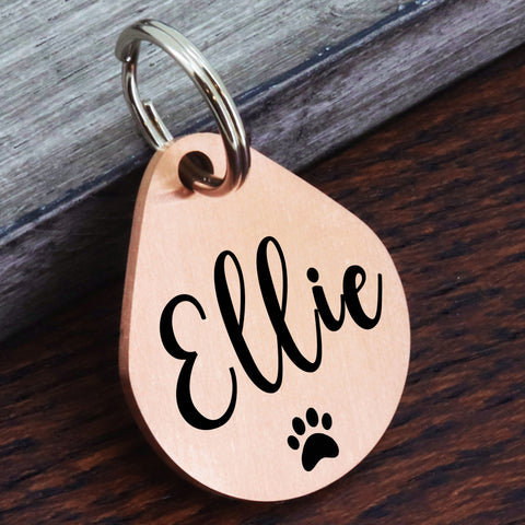 Personalised Dog Breed and Name Pet ID Tag - Ellie Ellie